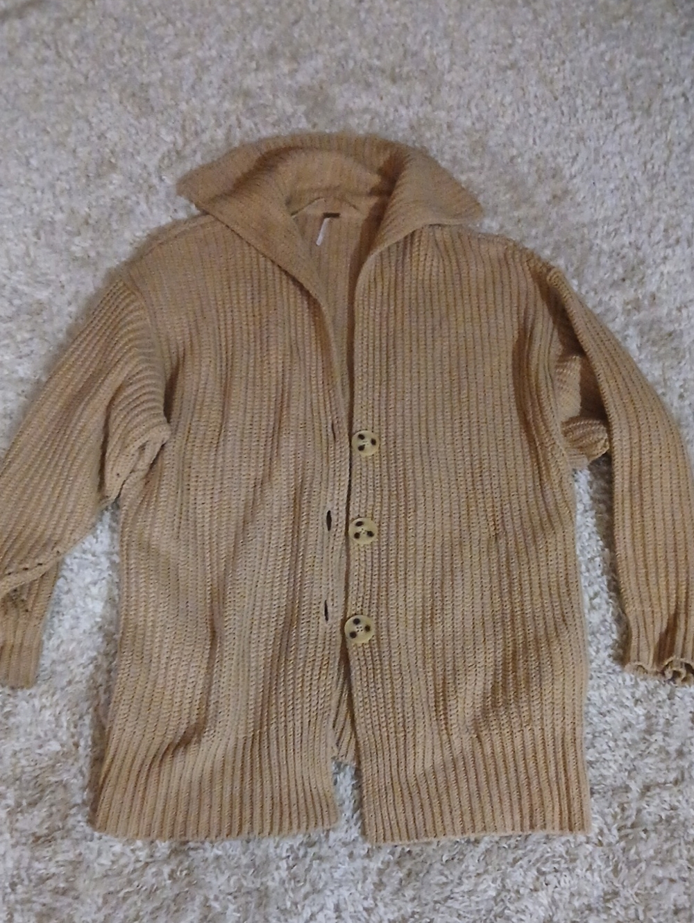 FREE PEOPLE OVERSIZED KNIT SWEATER